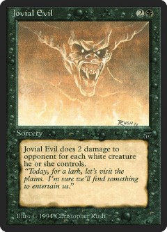 Jovial Evil Legends